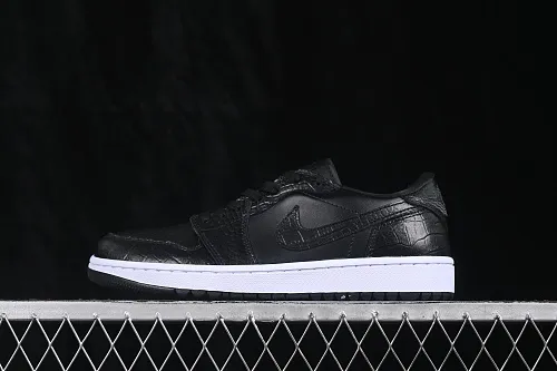 All categories Air Jordan Jordan series basketball shoes Air Jordan 1 Low Air Jordan 1 Low AJ1 Joe 1 crackle black low-top retro cultural basketball shoes DD9315-003